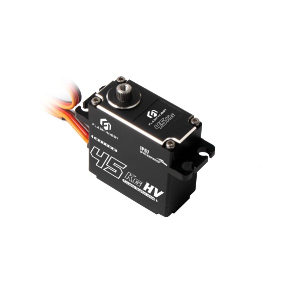 Hot Sales Flashhobby M45CHW Digital Servo Waterproof 45kg Large Torque Digital Coreless Motor Brushless Servo RC